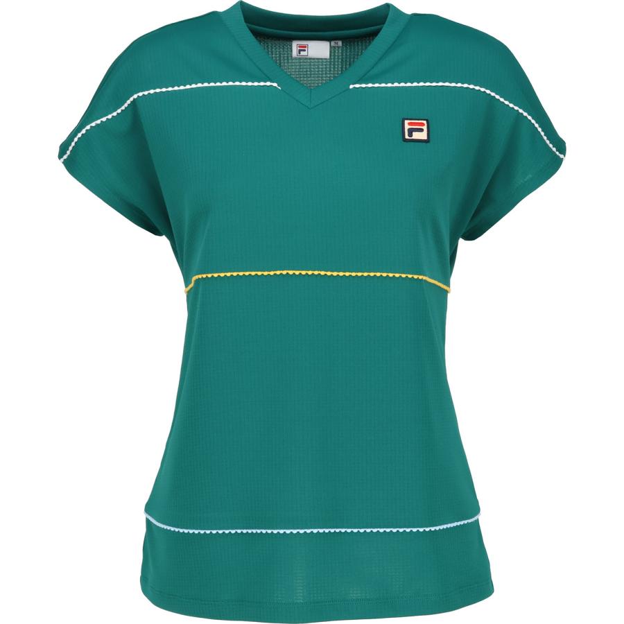 フィラ　テニスウェア　ゲームシャツ　テニスシャツ　FILA 吸汗速乾 FILA（フィラ） ゲームシャツ レディース ウィメンズ 女性 テニス