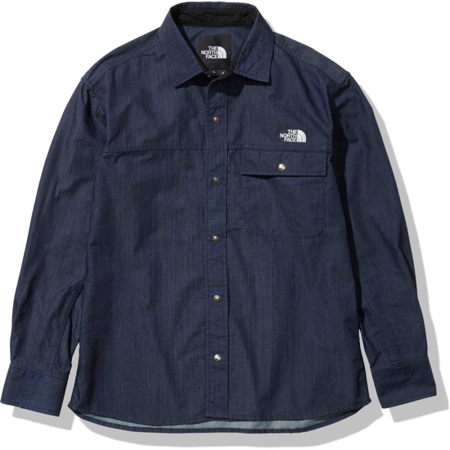 THE NORTH FACE ノースフェイス　デニムヌプシシャツ　NR72130 THE NORTH FACE（ザ ノースフェイス） ロングスリーブナイロンデニム