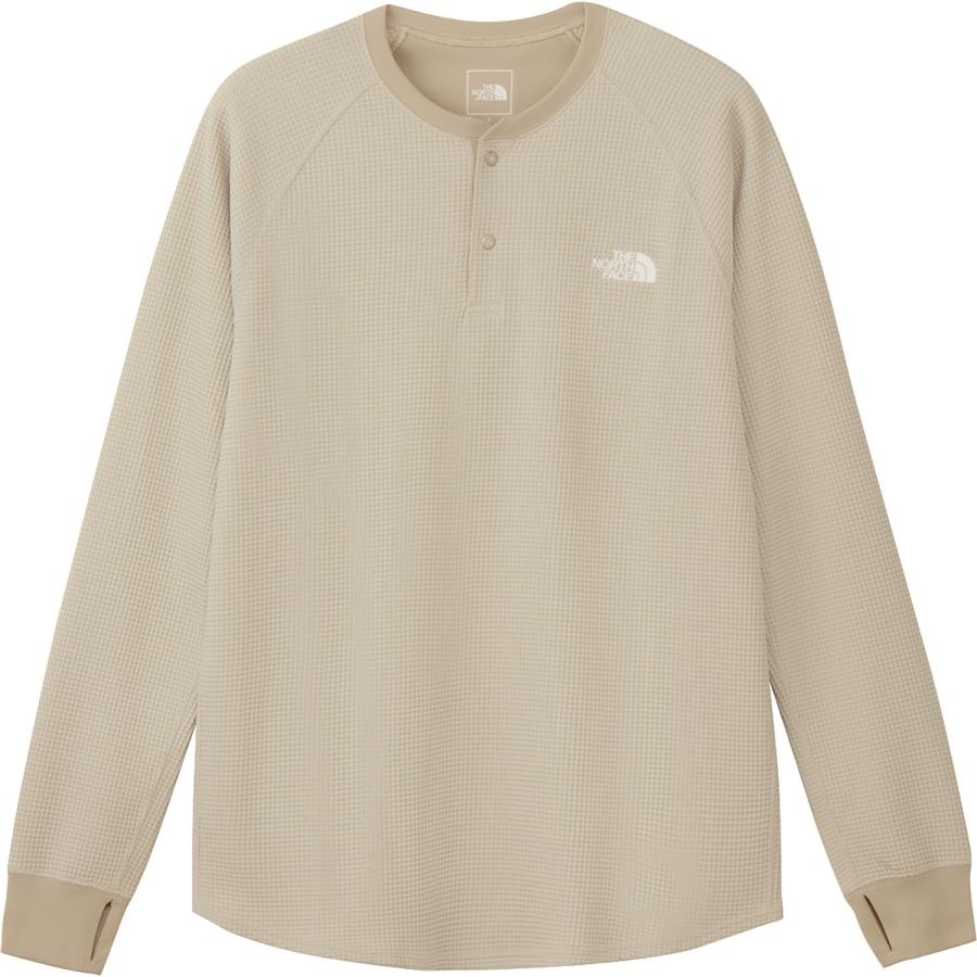 THE NORTH FACE（ザ ノースフェイス） フリーランワッフルクルー メンズ 長袖 トップス ヘンリーネック ランニング 保温 抗菌 ...