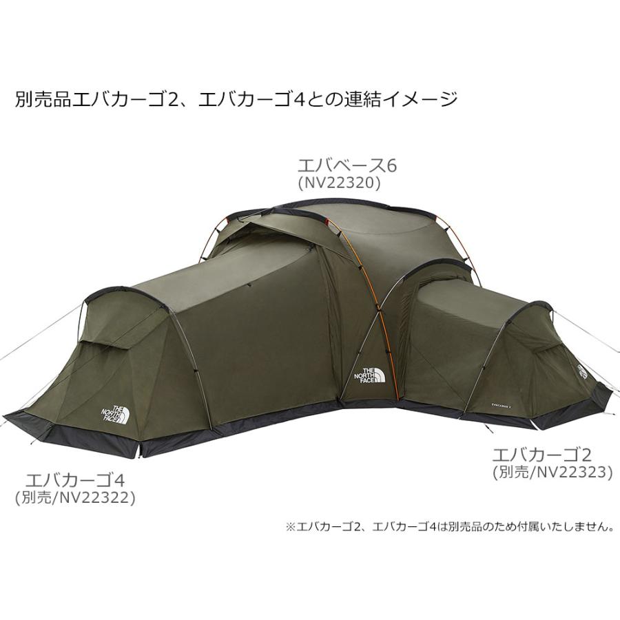 THE NORTH FACE ザ・ノース・フェイス エバベース6 EVABASE 6 THE NORTH FACE ザ・ノース・フェイス エバベース6 EVABASE 6