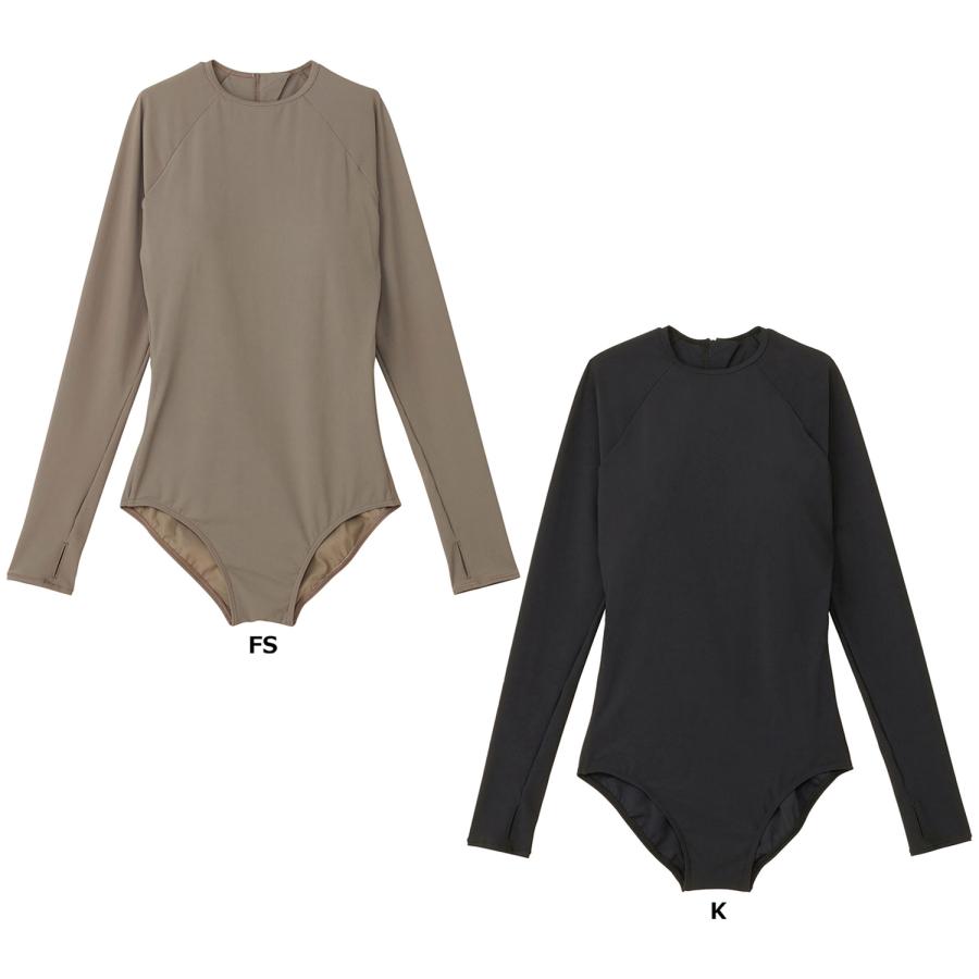 スピード Speedo スイミング ザスーツロングスリーブ レディース リゾート スイムウェア 水着 プール ワンピース UVケア 簡単着脱 ストレッチ 長袖 ビーチ 差し込みカップ 水泳用品  SFW02481 speedo（スピード） ザスーツロングスリーブ レディース リゾート