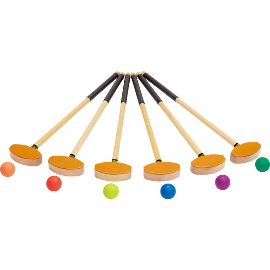 ハタチ HATACHI グラウンドゴルフチームセット ジュニア グランドゴルフグッズ (bh1122) HATACHI（ハタチ） グラウンドゴルフ チームセット ジュニア 両打者用