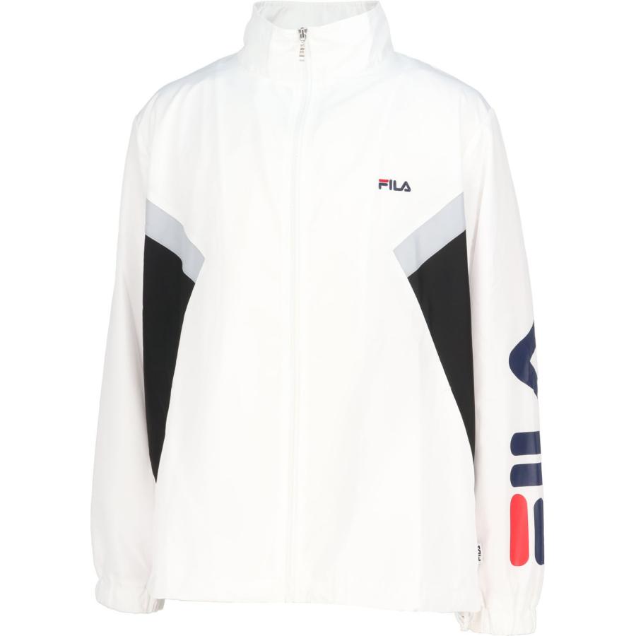 FILA フィラ スポーツウエア ウィンドジャケット ホワイト L FU25FP804 WT0 FILA（フィラ） ウィンドジャケット ウェア アウター 上着 ウインド