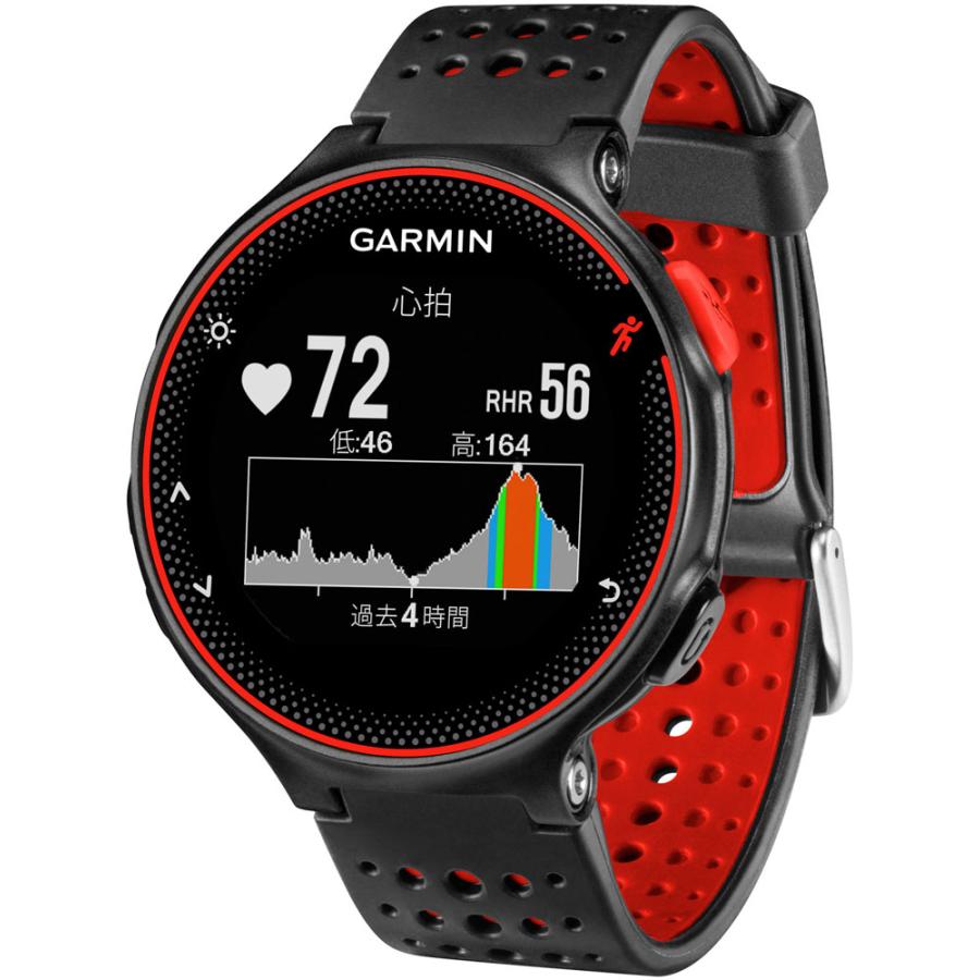 【値下げ】GARMIN ForeAthlete 235J ブラック×レッド GARMIN ガーミン ForeAthlete 235J ブラックレッド