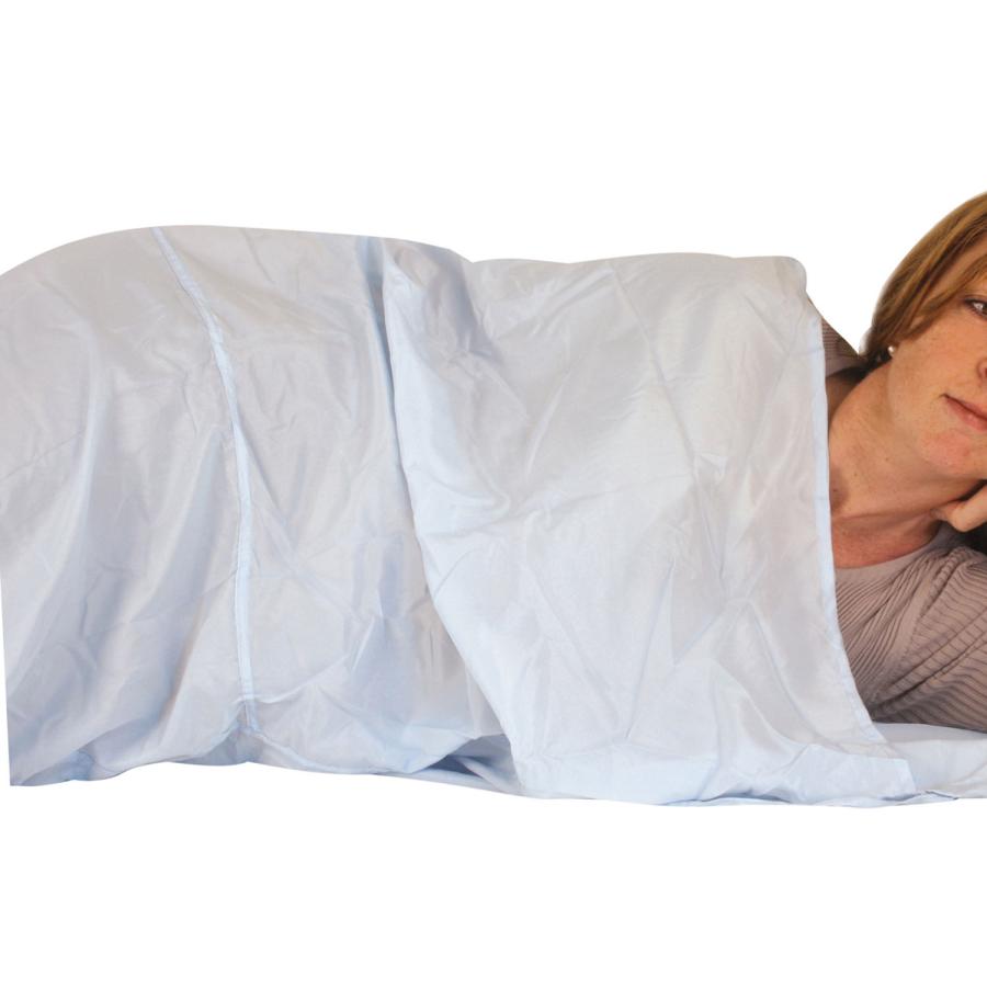 safeスリーピングバッグ インレットシルク マミー 寝袋 シュラフ