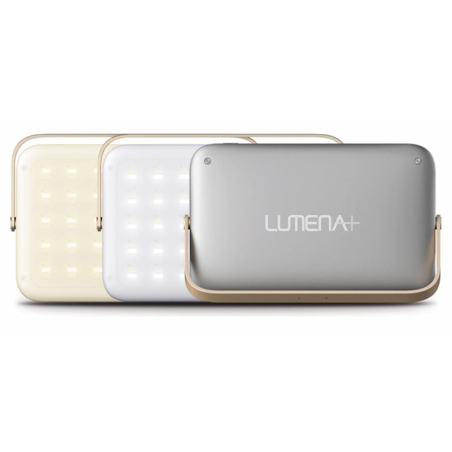 LUMENA（ルーメナー） ルーメナープラス グレイ 充電式LEDランタン