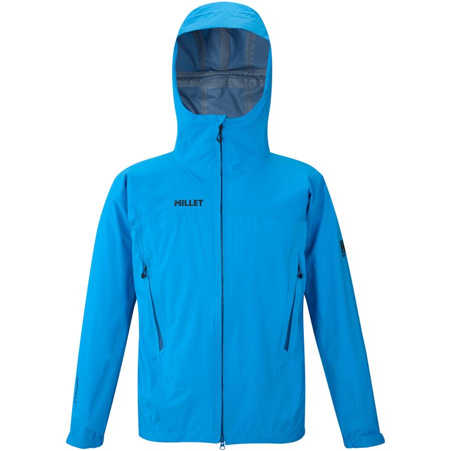 ミレー MILLET ティフォン ストレッチ ジャケット TYPHON ST JKT メンズ レインウェア 雨具 防水 フルジップ 防水透湿 軽量 登山 ハイキング トレッキ