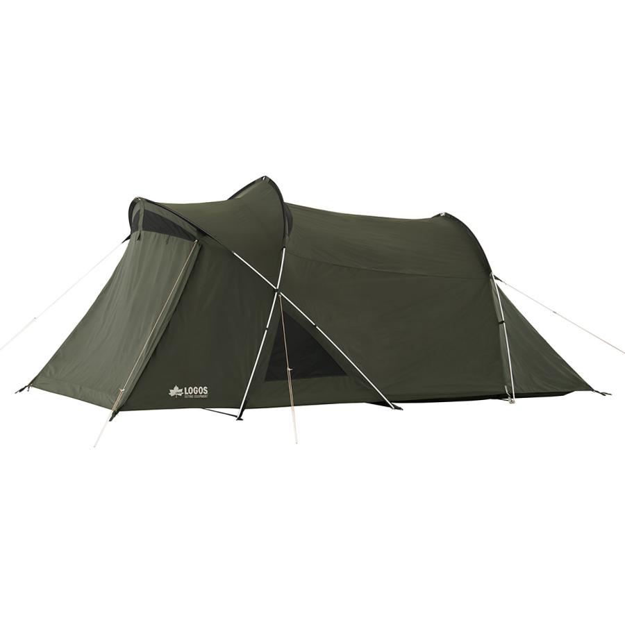 ロゴス LOGOS アウトドア NEOSエーコン リビングドームL-BE テント 2ルーム 4人用 キャンプ 耐風性 エントリーモデル 初心者 難燃加工 組み立て簡単 収納バッグ付き  71201191 LOGOS（ロゴス） LOGOS NEOSエーコン リビングドームL-BE テント 2