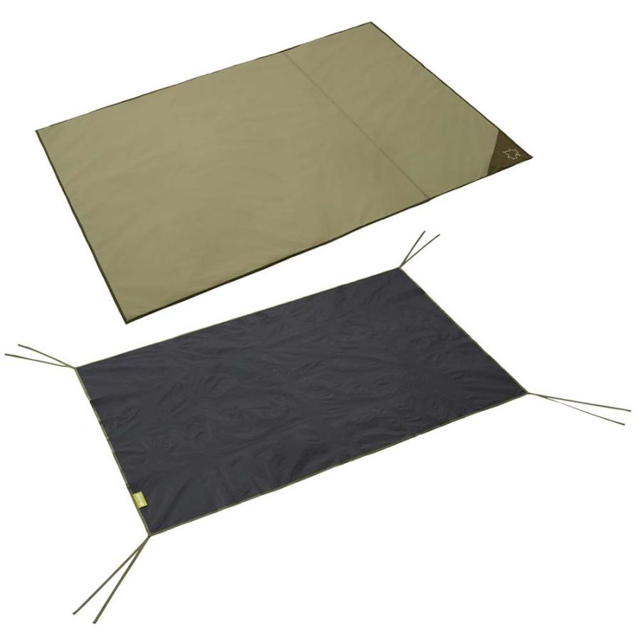 ロゴス LOGOS アウトドア テントマット&シート DUOプラス キャンプ テント クッション性 キャンプ キャンプ用品 収納バッグ付き 取付け簡単 バーベキュー 登山 冷気 湿気 遮断  71207005 LOGOS（ロゴス） テントマット＆シート DUOプラス キャンプ テント