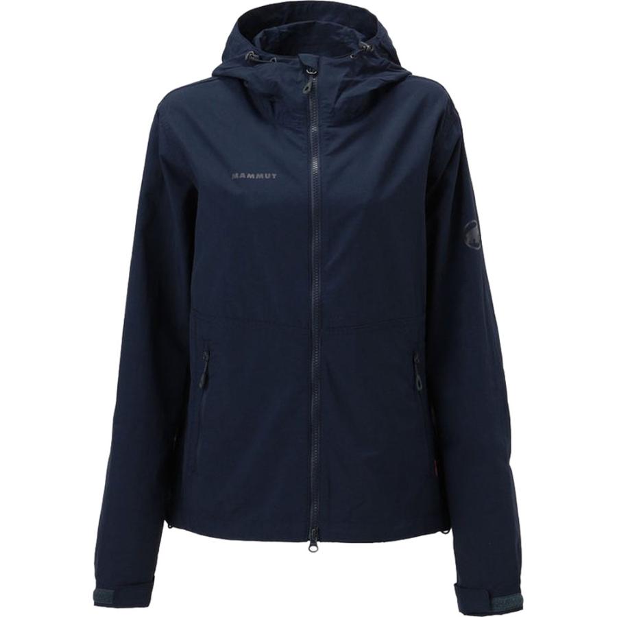 マムート MAMMUT アウトドア ハイキング ウィンドブレーカー フーデッド ジャケット アジアンフィット レディース 女性 ウィメンズ 上着 アウター 登山 お出かけ 1012-00401  101200401 5118 MAMMUT（マムート） ハイキング ウィンドブレーカー フーデッド