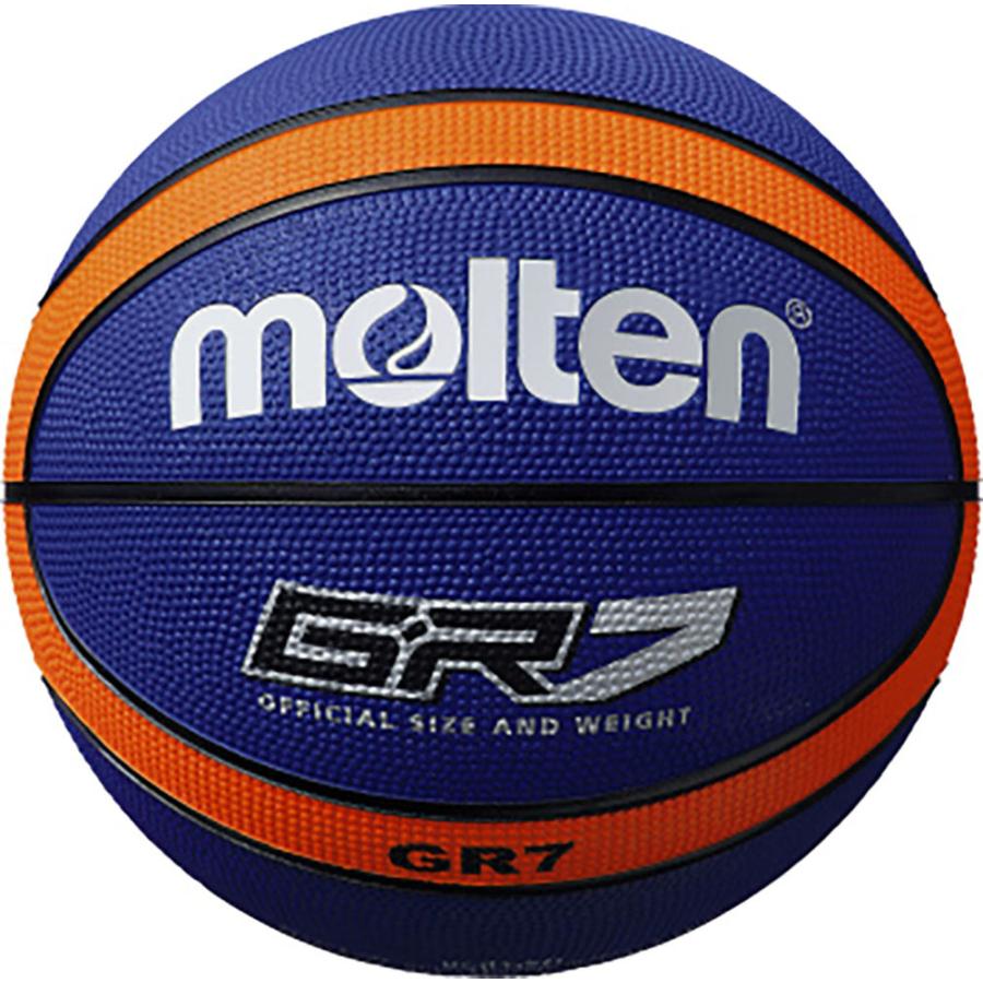 molten モルテン バスケットボール 7号球 GR7 ブルー オレンジ 中学 