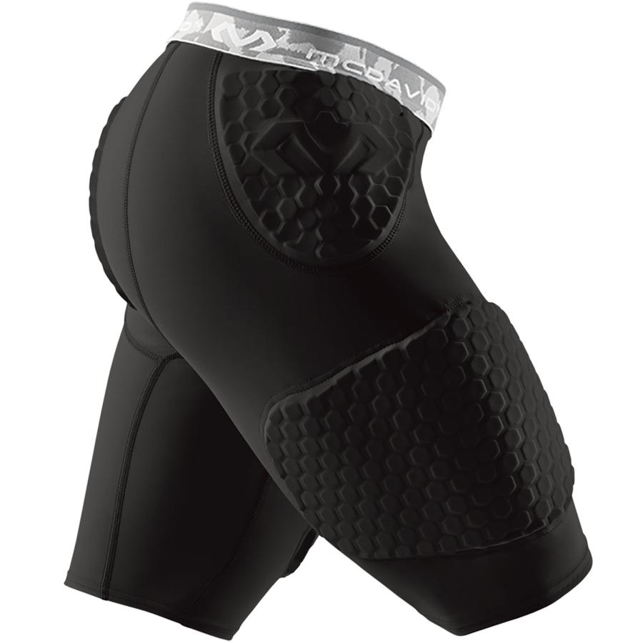マクダビッド McDavid インナーパンツ HEX サッドショーツ EX コンプレッション スパッツ タイツ パッド付 腰骨 尾骨 ふともも 打撲 衝撃吸収 保護 着圧 吸汗 速乾  M7991 McDavid（マクダビッド） インナーパンツ HEX サッドショーツ EX