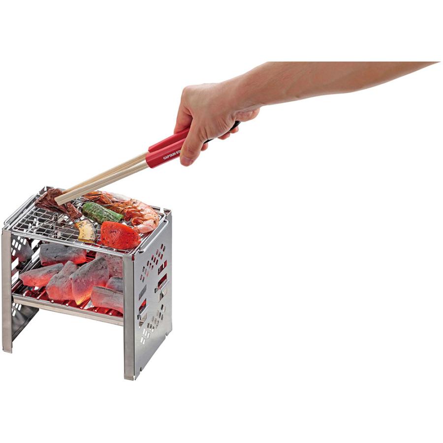 2021セール キャプテンスタッグ CAPTAIN STAG BBQ 3WAYトング35cm UG3227 キャプテンスタッグ バーベキュー BBQ用 3WAY トング 35cmUG-3227