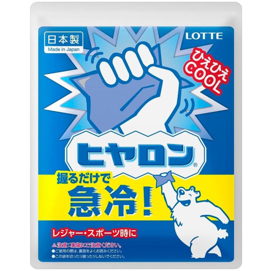 ロッテ LOTTE ヒヤロン 熱中症対策 ボディーケア レジャー スポーツ 簡単急冷 夏 猛暑対策 クーリング 携行 携帯 持ち運び コンパクト 保冷 冷却パック 屋外作業  003536469 ロッテ LOTTE ヒヤロン 熱中症対策 ボディーケア レジャー スポーツ