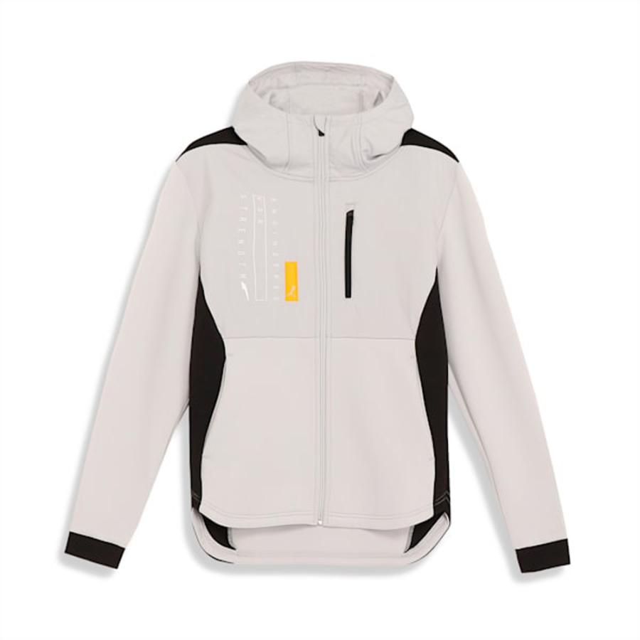 PUMA プーマ STRENGTH TRAIN ニットジャケット 524285 ASH GRAY ギフト PJ52428518SPG