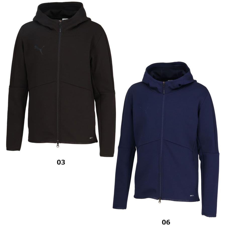 プーマ PUMA サッカー PUMAFTBL TRAVEL フーデットスウェット JKT メンズ 男性 大人 ジャケット パーカー フルジップ スウェット トレーニング 練習 クラブ 部活  660131 PUMA（プーマ） PUMA PUMAFTBL TRAVEL フーデットスウェット JKT