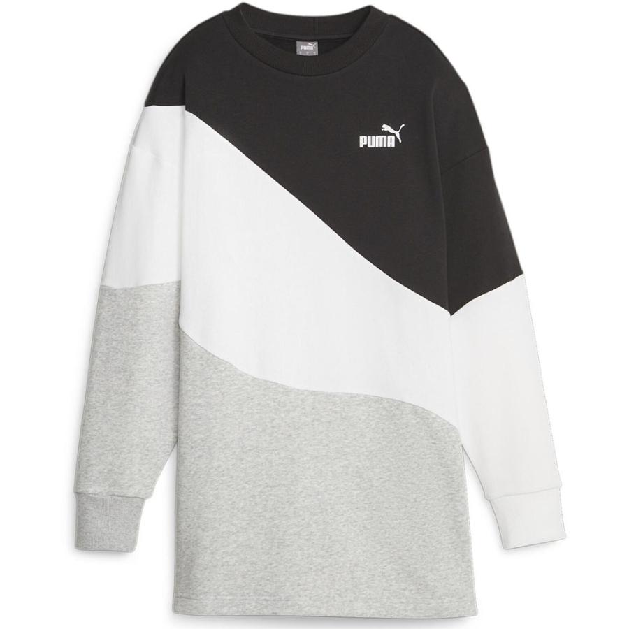 PUMA プーマ POWER キャット クルースウェット TR 678457 01 : SPG スポーツパレットゴトウ - 通販 ...