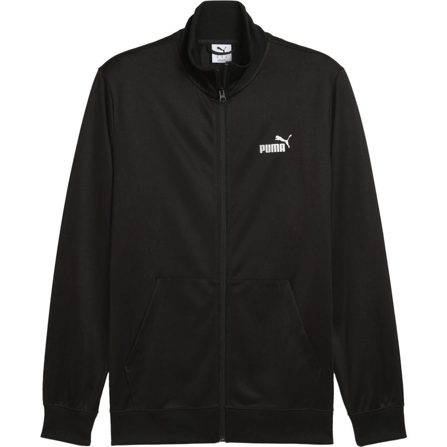 希少/美品/PUMA/オールレザー ブルゾン パーカー/XS PUMA（プーマ） PUMA ESS スモール NO.1 ロゴ ポリ トラックジャケット