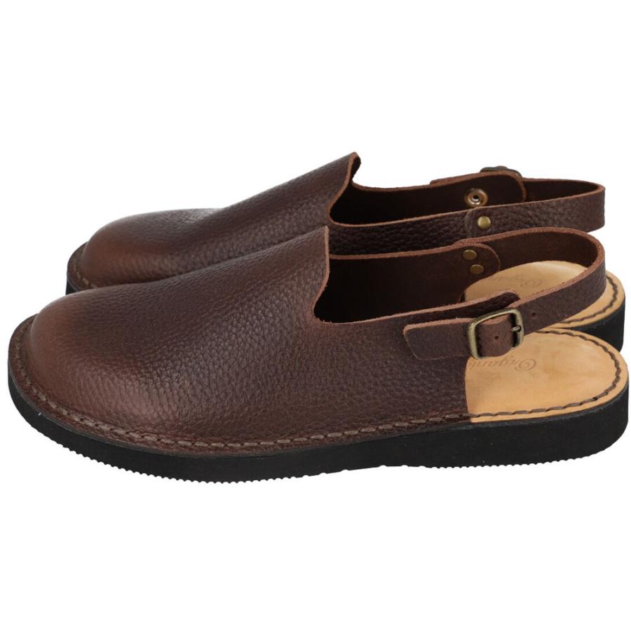オーガニックハンドルーム Organic Handloom サンダル MEISSEN シュリンクダークブラウン  OH007310 4310 Organic handloom オーガニックハンドルーム サンダル MEISSEN