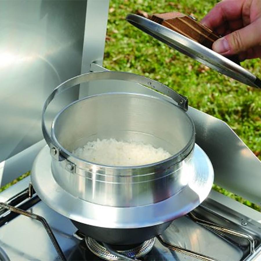 ユニフレーム UNIFLAME キャンプ羽釜 5合炊き 炊飯 キャンプごはん 660201|spg-sports|02