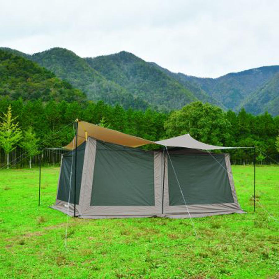 美品！UNIFLAME ユニフレーム REVOメッシュウォール L UNIFLAME（ユニフレーム） UNIFLAME REVOメッシュウォールIITAN タープ