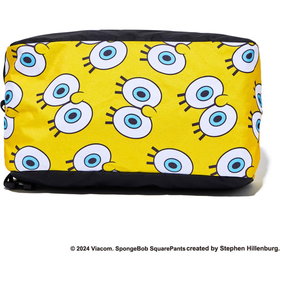 SPALDING バスケットボールバッグ スポンジボブデザイン SPALDING スポルディング ボールバッグ スポンジ・ボブ アイズ