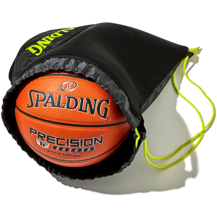 SPALDING スポルディング ボールナップサック ブラック×ネオンイエロー 50014NY｜spg-sports｜04