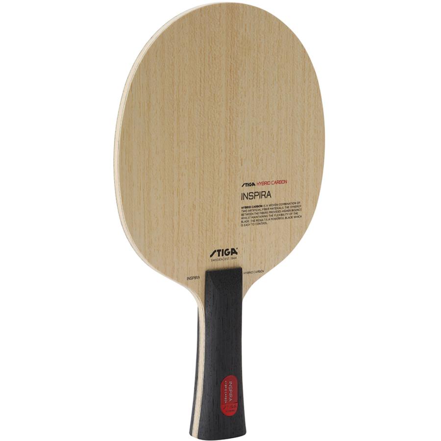スティガ STIGA 卓球 インスピーラハイブリッドカーボン FLA スティガ ラケット アウター 袁励岑 攻撃 ドライブ 柔軟性 反発力 部活動 クラブ サークル 試合 大会 練習  1602110135 STIGA（スティガ） インスピーラハイブリッドカーボン FLA ラケット