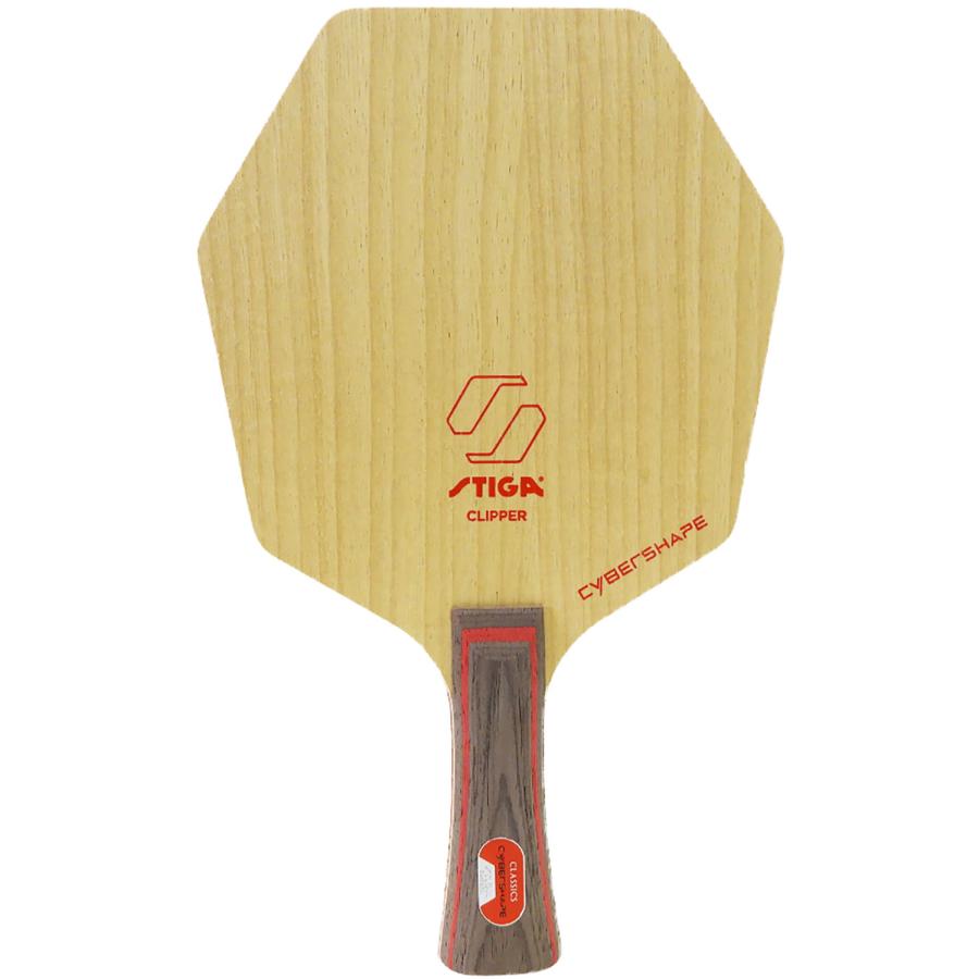 スティガ STIGA 卓球 サイバーシェイプ クリッパー FLA ラケット スウェーデン ベストセラー 軽量 スイートスポット 使いやすい 部活動 クラブ サークル 試合 大会 練習  1602120135 STIGA（スティガ） サイバーシェイプ クリッパー FLA ラケット