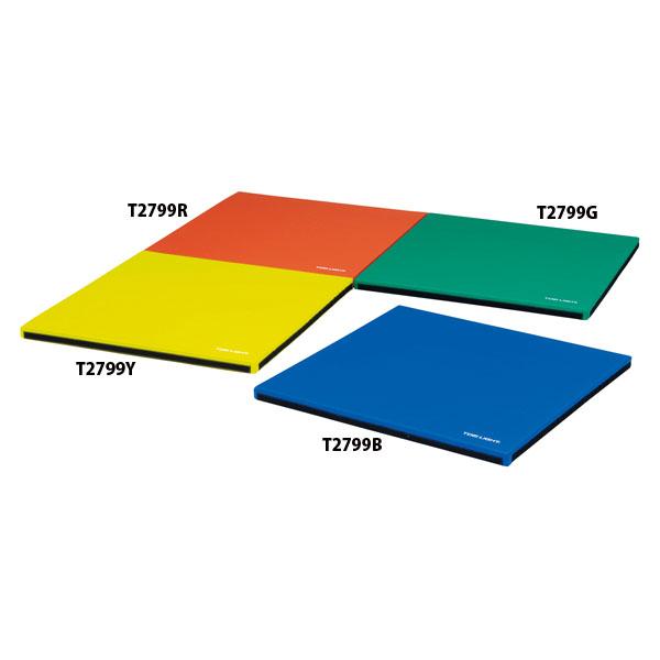 トーエイライト TOEI LIGHT 【メーカー直送品】 プレイランドマット90×90 学校体育器具 マット 裏面すべり止め 体つくり運動 表現運動 緩衝性 動きやすさ バランス キッズルーム 黄  T2799Y TOEI LIGHT（トーエイライト） 【メーカー直送品】 プレイランドマット