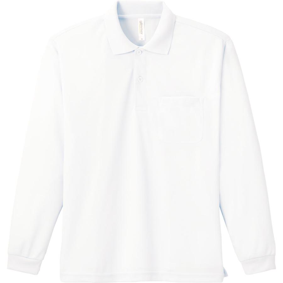 グリマー GLIMMER glimmer 4．4オンスドライ長袖ポロシャツ ポケット付 00335−ALP SS−LL 00335A ホワイト  :TOM-00335A-001:SPG スポーツパレットゴトウ - 通販 - Yahoo!ショッピング