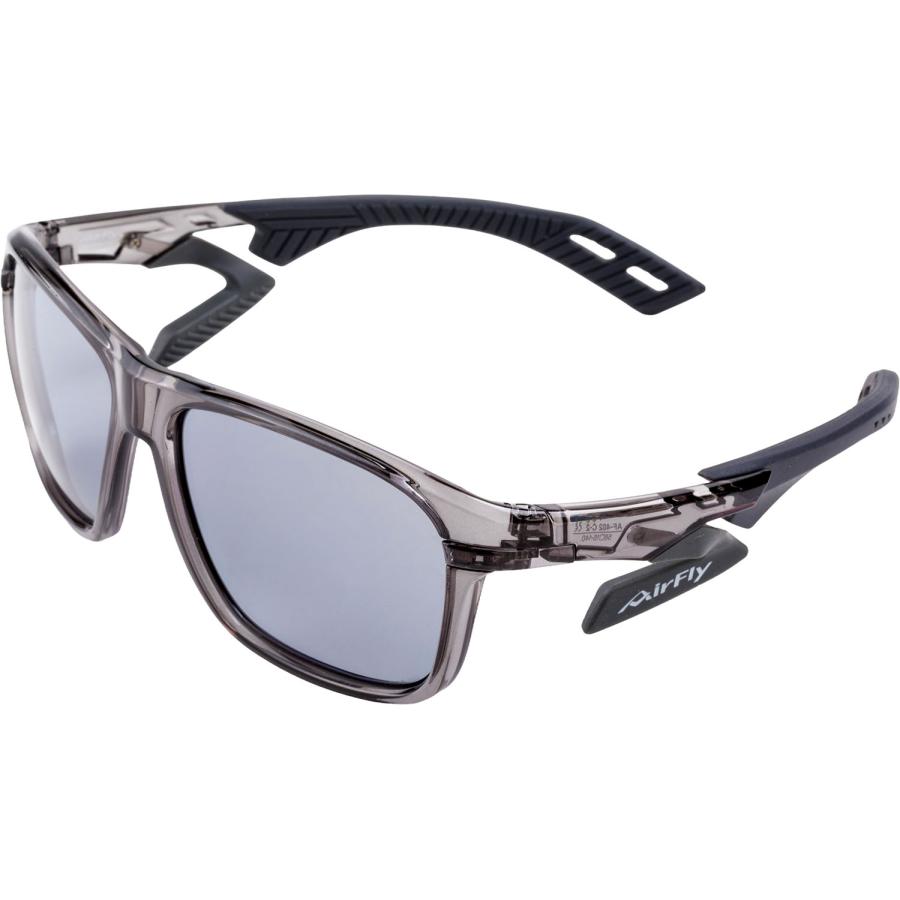 エアフライ Airfly AF-402 C-2 マルチパーパス クリアアッシュ/ライトグレーレンズ サングラス サイドパッド 鼻パッドなし アイウエア 熱中症対策 ジョギング 軽量  AF402C2 AirFly エアフライ Airfly AF-402 C-2 マルチパーパス クリアアッシュ