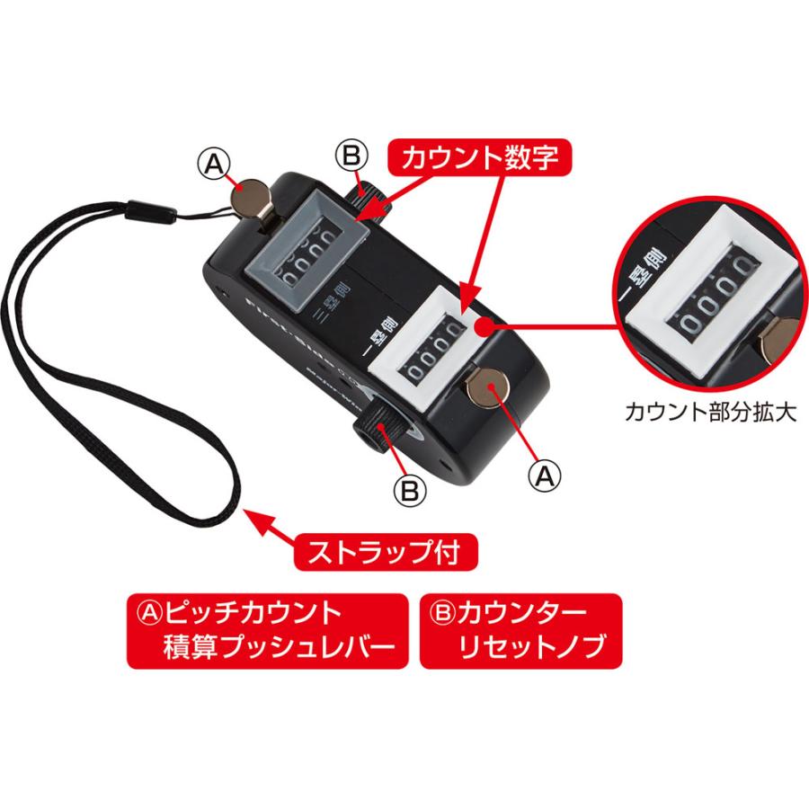 UNIX Unix ユニックス ベースボール専用 投球数カウンター UNIX Unix ユニックス ベースボール専用 投球数カウンター