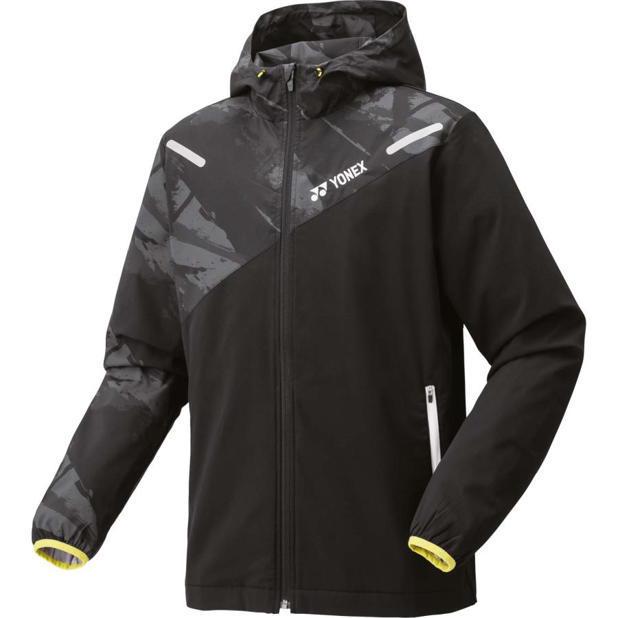 ヨネックス　裏地付きウィンドウォーマーパーカー XO 70103 ブラック YONEX（ヨネックス） YONEX UNI 裏地付ウィンドウォーマーパーカー