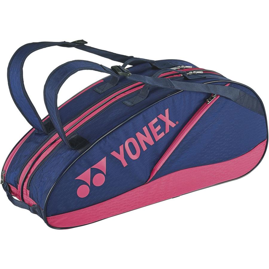 Yonex ヨネックス 78％以上節約 ラケットバッグ6 テニス6本用 ピンク 一部予約販売 BAG2132R ネイビー
