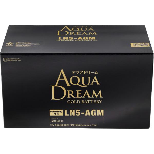 アクアドリーム（AQUA DREAM） AQUA DREAM GB LN5-AGM 輸入車 DIN規格 
