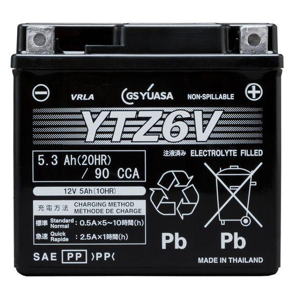 GSユアサ GS YUASA GY-YTZ6V シールド型 バイク用バッテリー : SPHKK