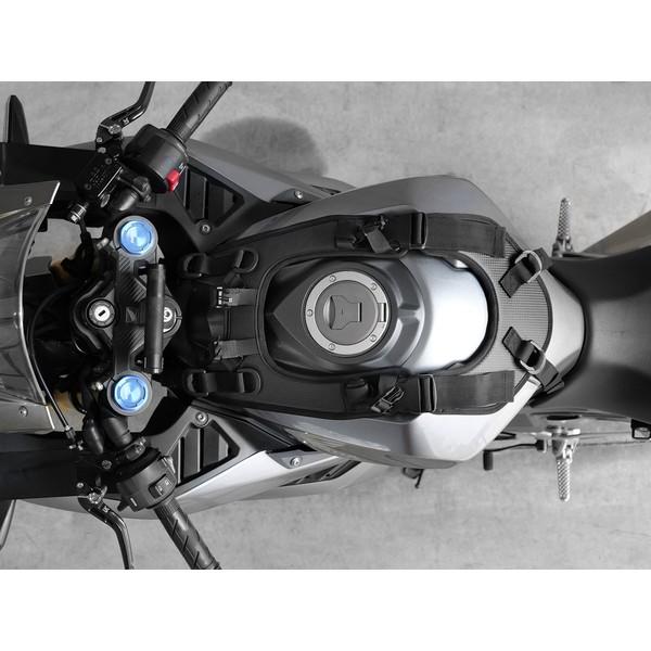 DOPPELGANGER ドッペルギャンガー DBT633-BK バイク用 ターポリン タイダウン タンクバッグ2 カラー：ブラックの画像