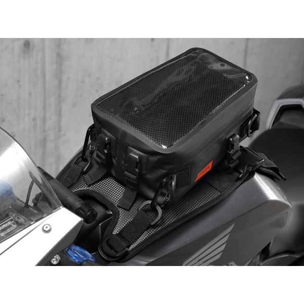 DOPPELGANGER ドッペルギャンガー DBT633-BK バイク用 ターポリン タイダウン タンクバッグ2 カラー：ブラックの画像