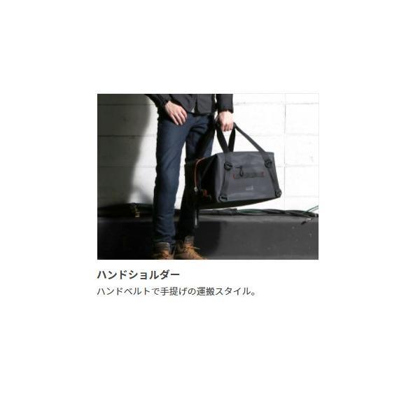 DOPPELGANGER ドッペルギャンガー DBT589-BK バイク用防水ツーリングバッグ 容量35L IPX7防水ファスナー採用 ブラックの画像
