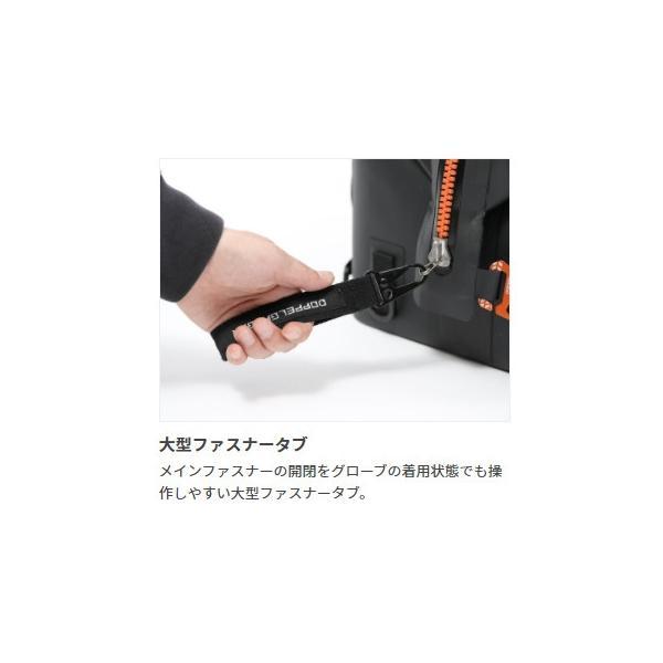DOPPELGANGER ドッペルギャンガー DBT589-BK バイク用防水ツーリングバッグ 容量35L IPX7防水ファスナー採用 ブラックの画像