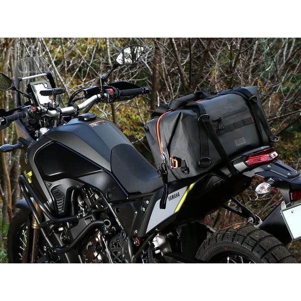 DOPPELGANGER ドッペルギャンガー DBT589-BK バイク用防水ツーリングバッグ 容量35L IPX7防水ファスナー採用 ブラックの画像