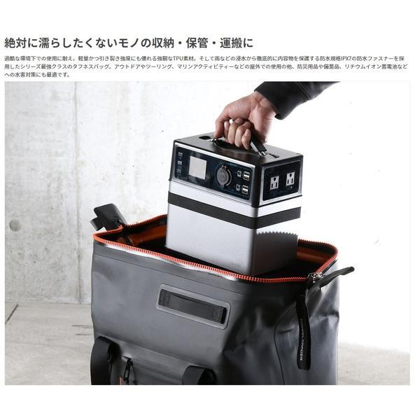 DOPPELGANGER ドッペルギャンガー DBT589-BK バイク用防水ツーリングバッグ 容量35L IPX7防水ファスナー採用 ブラックの画像