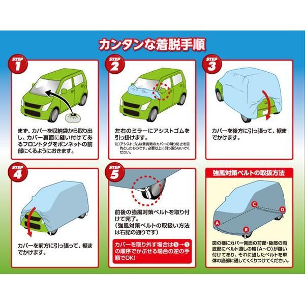 アラデン ARADEN KK2BL 軽自動車用ボディーカバー ブルー 適合車長 