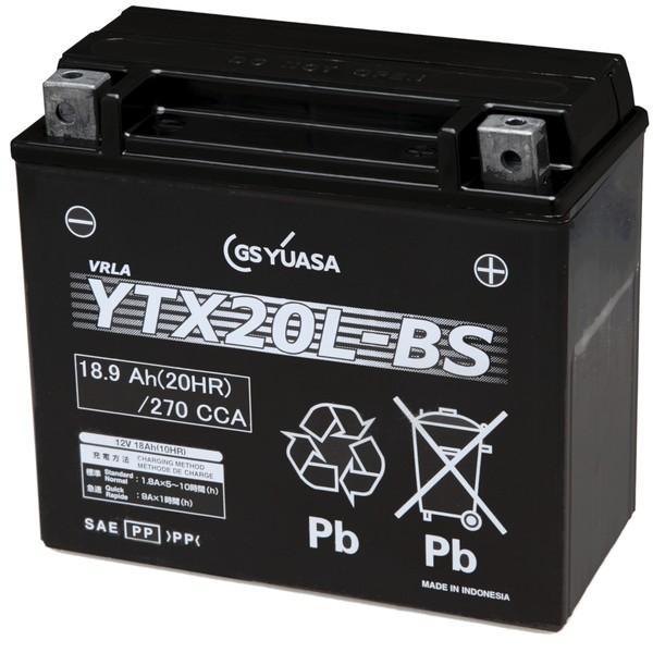 GSユアサ GS YUASA GY-YTX20L-BS シールド型 バイク用バッテリー
