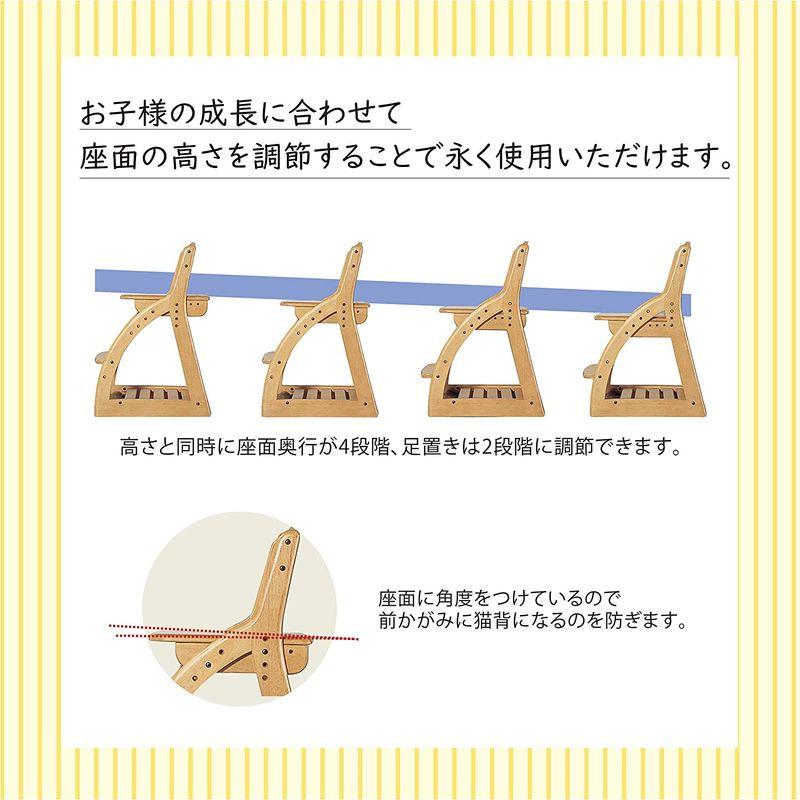【最終】 KOIZUMI(コイズミ学習机) 学習椅子 NS/ネイビー サイズ：W413×D495?545×H750mm SH440・470・500・5 【2159969778】(13174円)