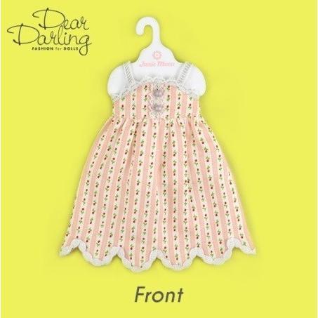 [1/6Doll・ネオブライス用] JM Dear Darling fashion for dolls「裾スカラップワンピース」(ピンク) ※ネコポス可｜spica-blythe｜02