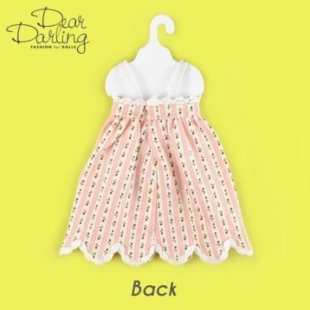 [1/6Doll・ネオブライス用] JM Dear Darling fashion for dolls「裾スカラップワンピース」(ピンク) ※ネコポス可｜spica-blythe｜03