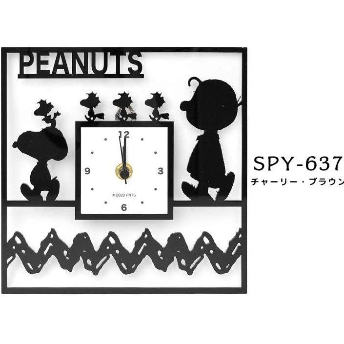 壁掛け時計 おしゃれ スヌーピー アクリルクロック スクエア チャーリーブラウン Y スピカ堂 通販 Yahoo ショッピング
