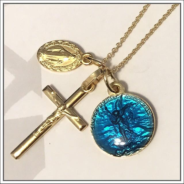 50cm 14kゴールドフィルド 幅1.6mm 中細あずきネックレスチェーン